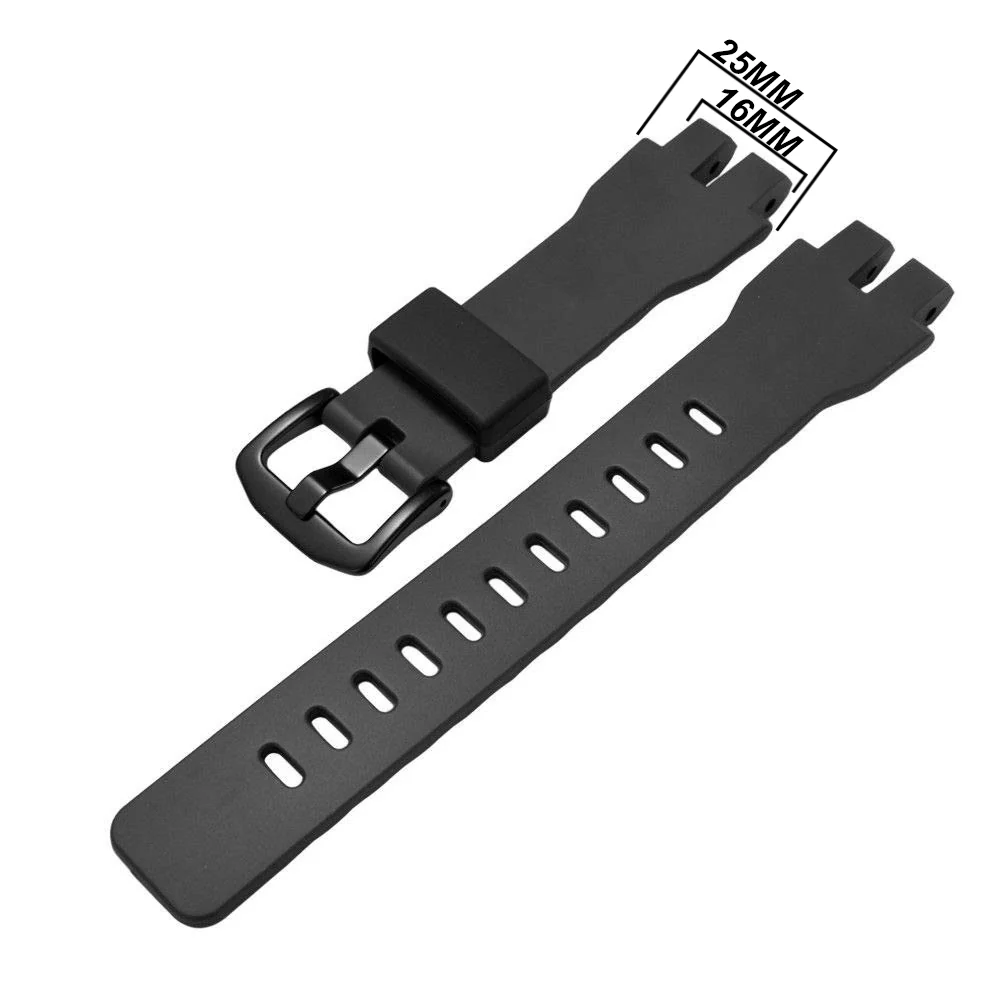 DBLACK [CDS20] RESIN WATCH STRAP // FOR "CASIO PRO-TREK" PRG-300-1A9, PRW-3000 WATCH MODELS - Image 3