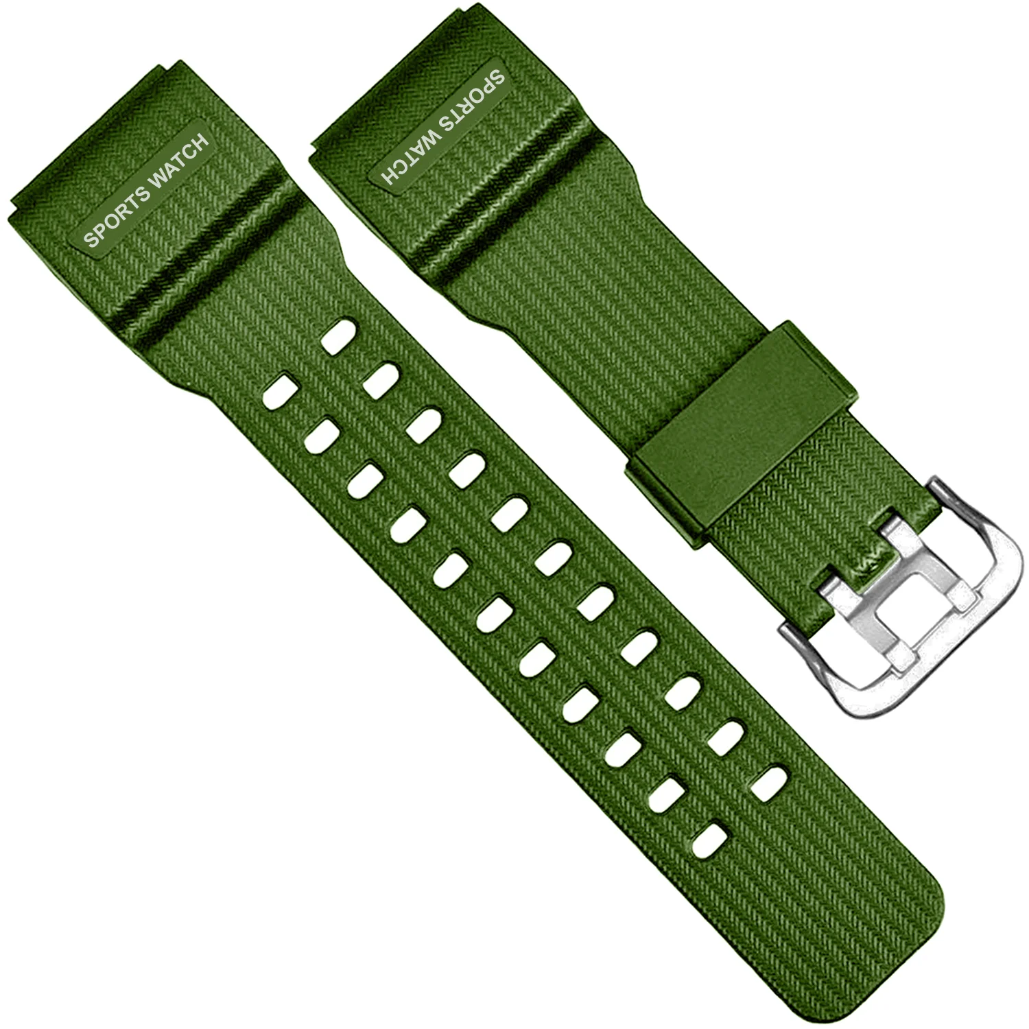 DBLACK [CDS21] RESIN WATCH STRAP // FOR "CASIO G-SHOCK" MUD-MASTER GG-1000/ GWG-100/ GSG-100 MODEL WATCHES ONLY - Image 3