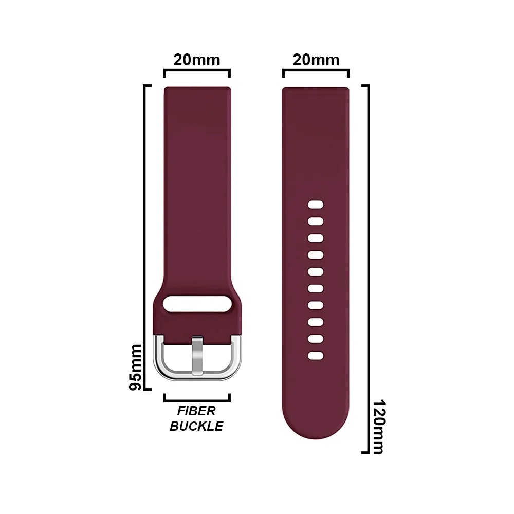 DBLACK [FOOSHA] QUICK RELEASE, SILICONE WATCH STRAP - Image 14