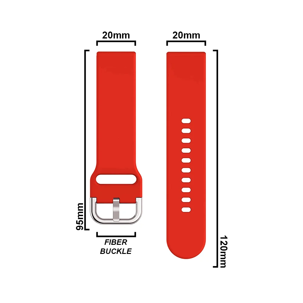 DBLACK [FOOSHA] QUICK RELEASE, SILICONE WATCH STRAP - Image 15
