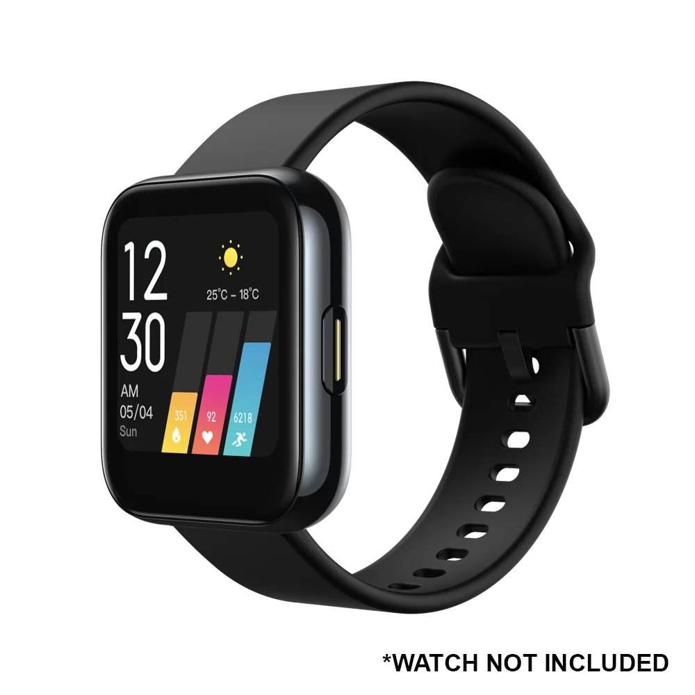 DBLACK [FOOSHA] QUICK RELEASE, SILICONE WATCH STRAP - Image 8