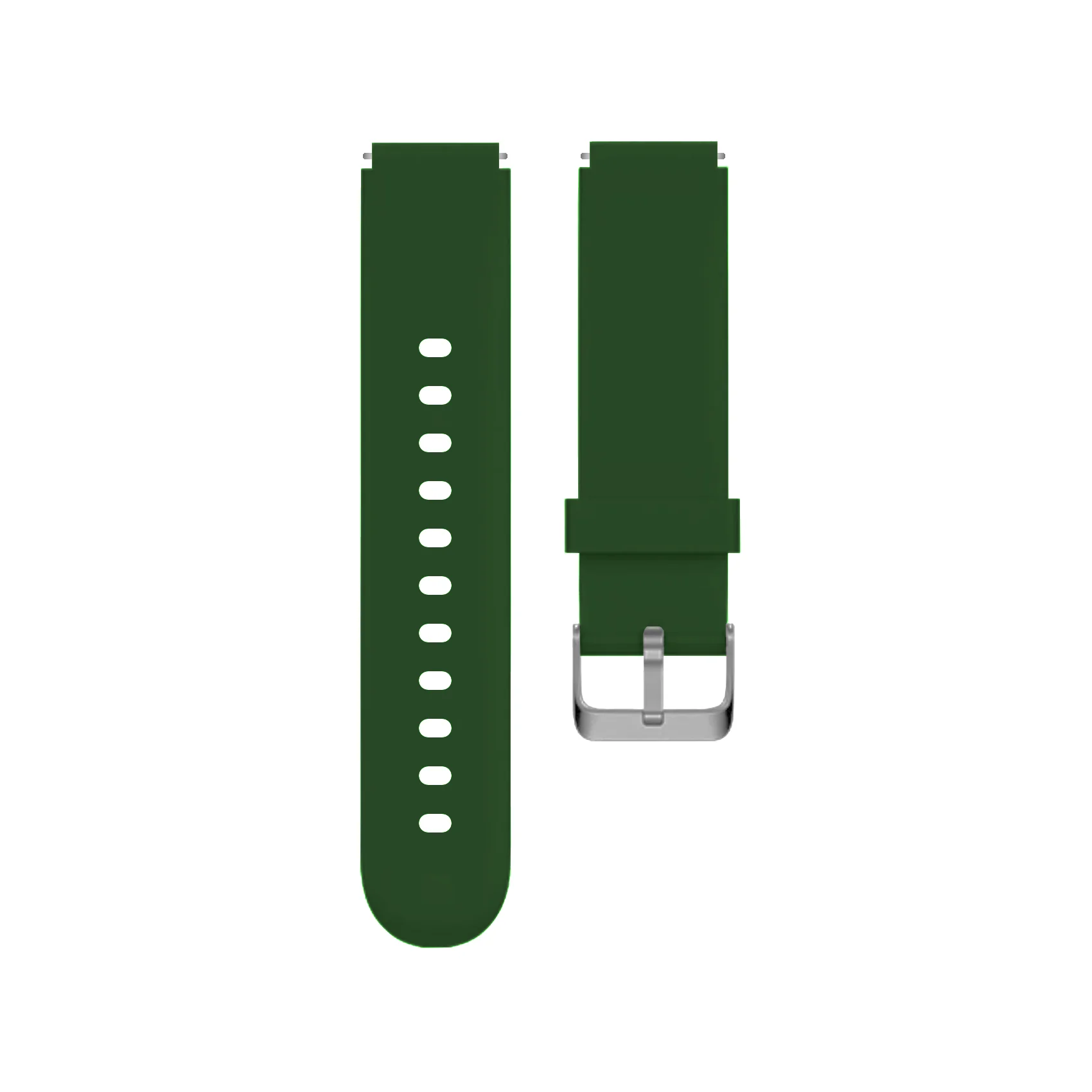 DBLACK [NSEDS-01] 19MM SILICONE WATCH STRAP // PERFECT FOR "NOISE" WATCHES - Image 10
