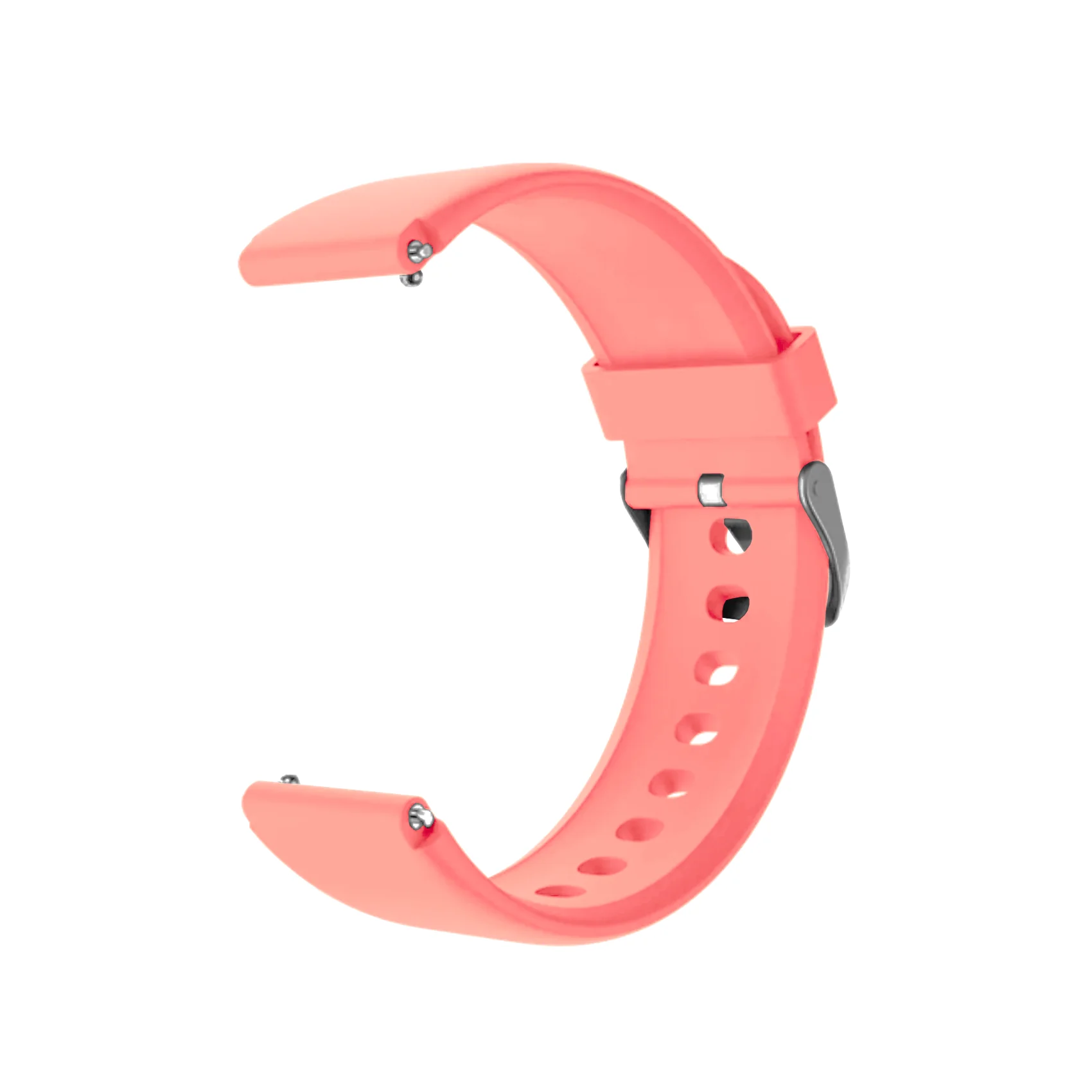 DBLACK [NSEDS-01] 19MM SILICONE WATCH STRAP // PERFECT FOR "NOISE" WATCHES - Image 6