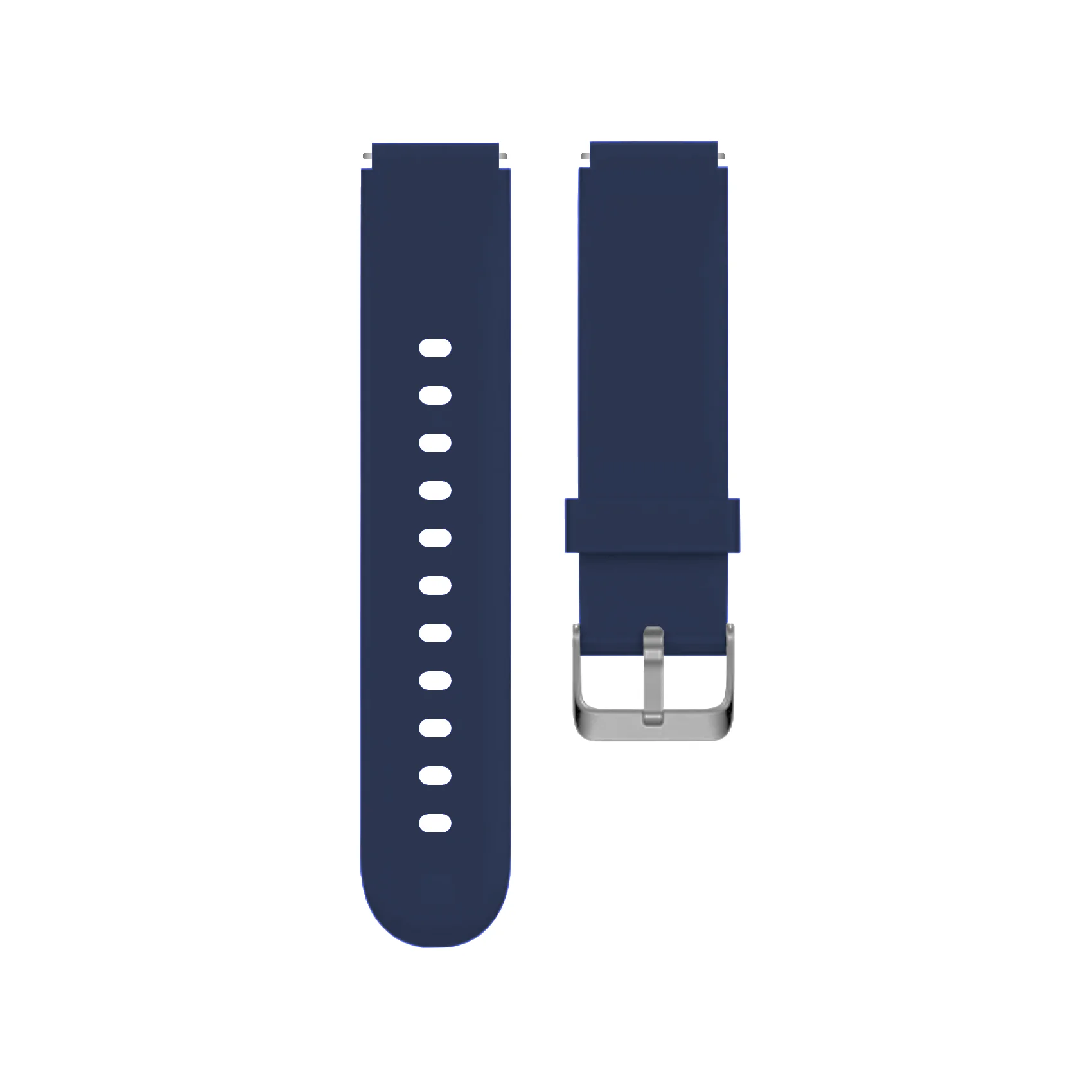 DBLACK [NSEDS-01] 19MM SILICONE WATCH STRAP // PERFECT FOR "NOISE" WATCHES - Image 9