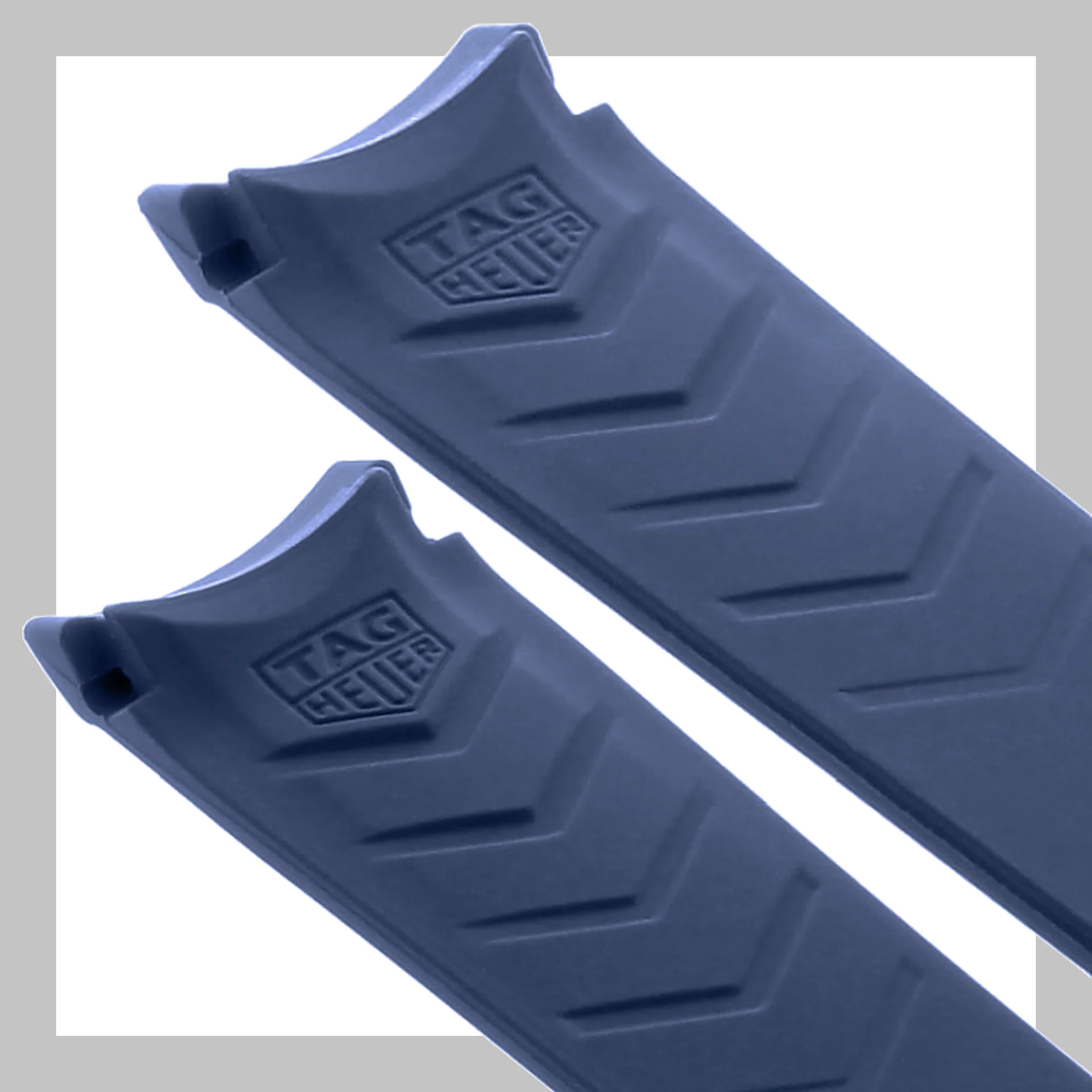 DBLACK [THDS5] 22MM LINE DESIGN, RUBBER STRAP // FOR "TAG HEUER" WATCHES - Image 3